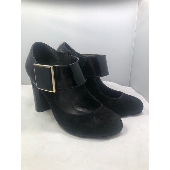 Tory Burch Suede and Patent Leather Mary Janes - Picture 2 of 16